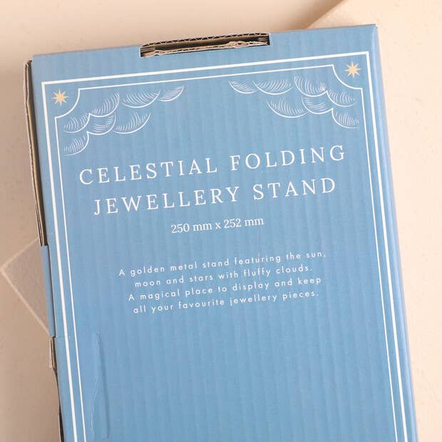 Celestial Metal Folding Jewelry Stand