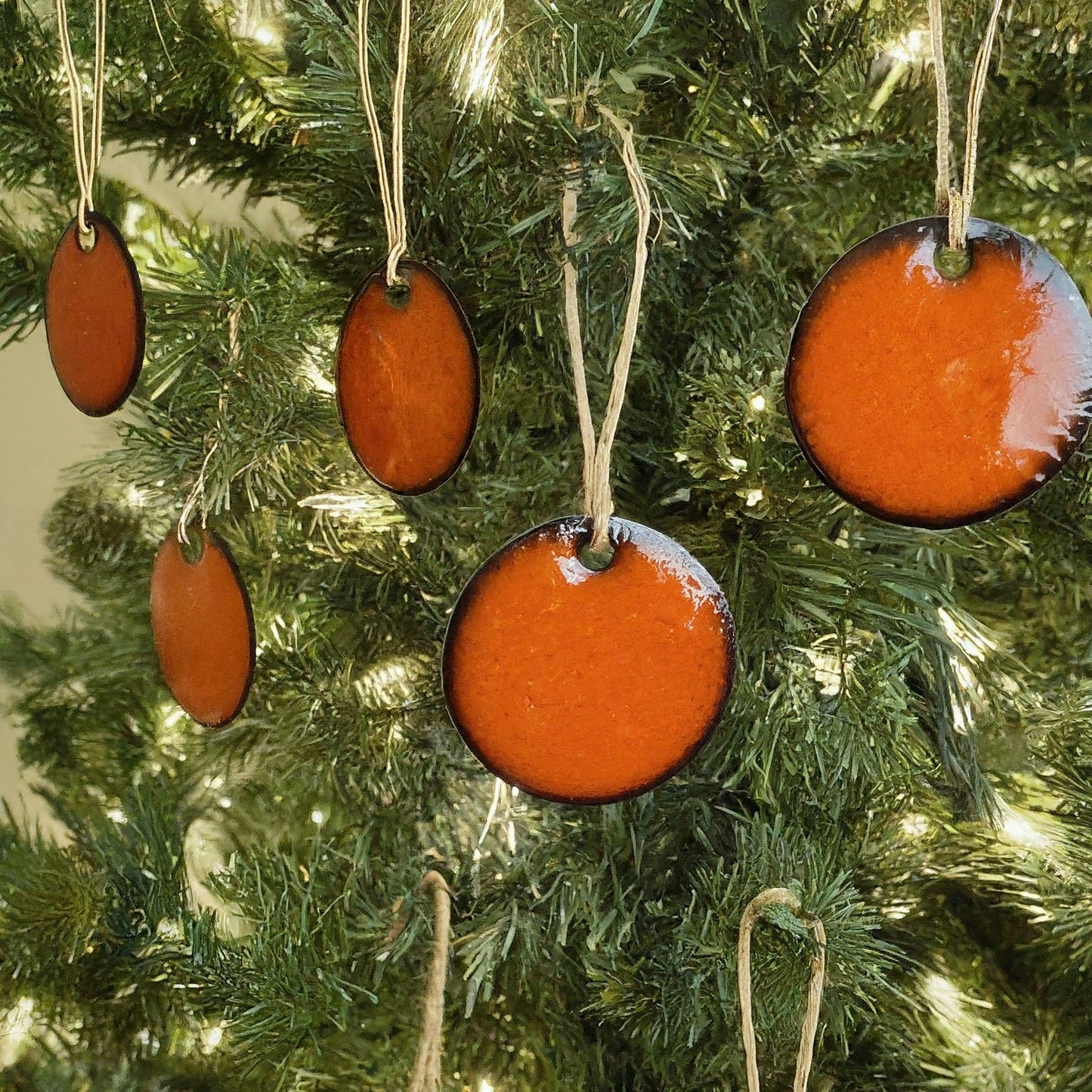 Dec. 7th Enameled Ornaments