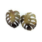 CHOOSE YOUR DATE - Monstera Earrings - PRIVATE CLASS