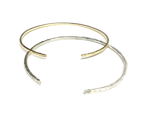 CHOOSE YOUR DATE - Hammered Stack Bangles - PRIVATE CLASS