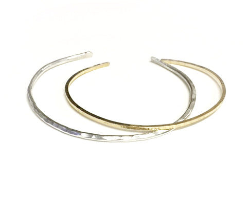 CHOOSE YOUR DATE - Hammered Stack Bangles - PRIVATE CLASS