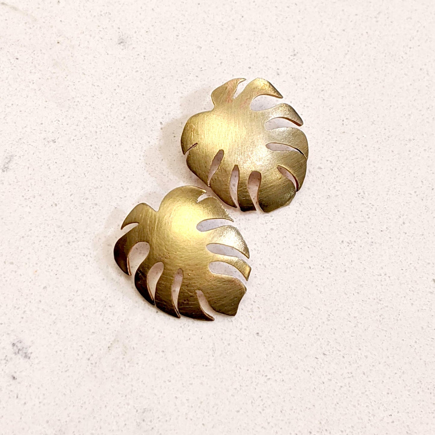 CHOOSE YOUR DATE - Monstera Earrings - PRIVATE CLASS